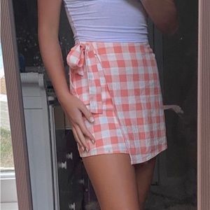 Forever 21 Gingham Skirt